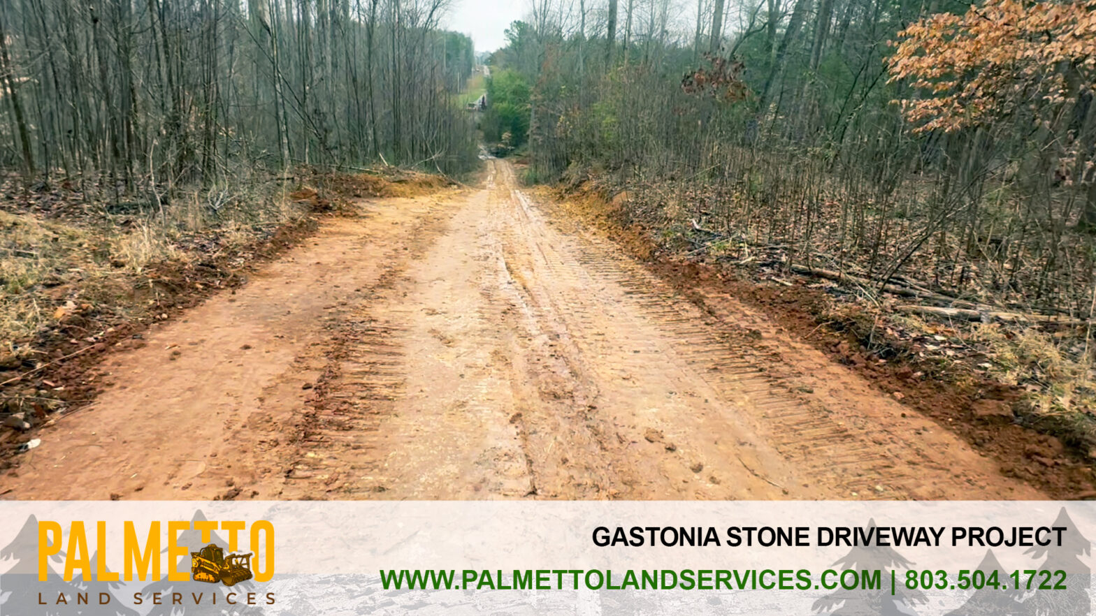 GASTONIA Stone Driveway Project